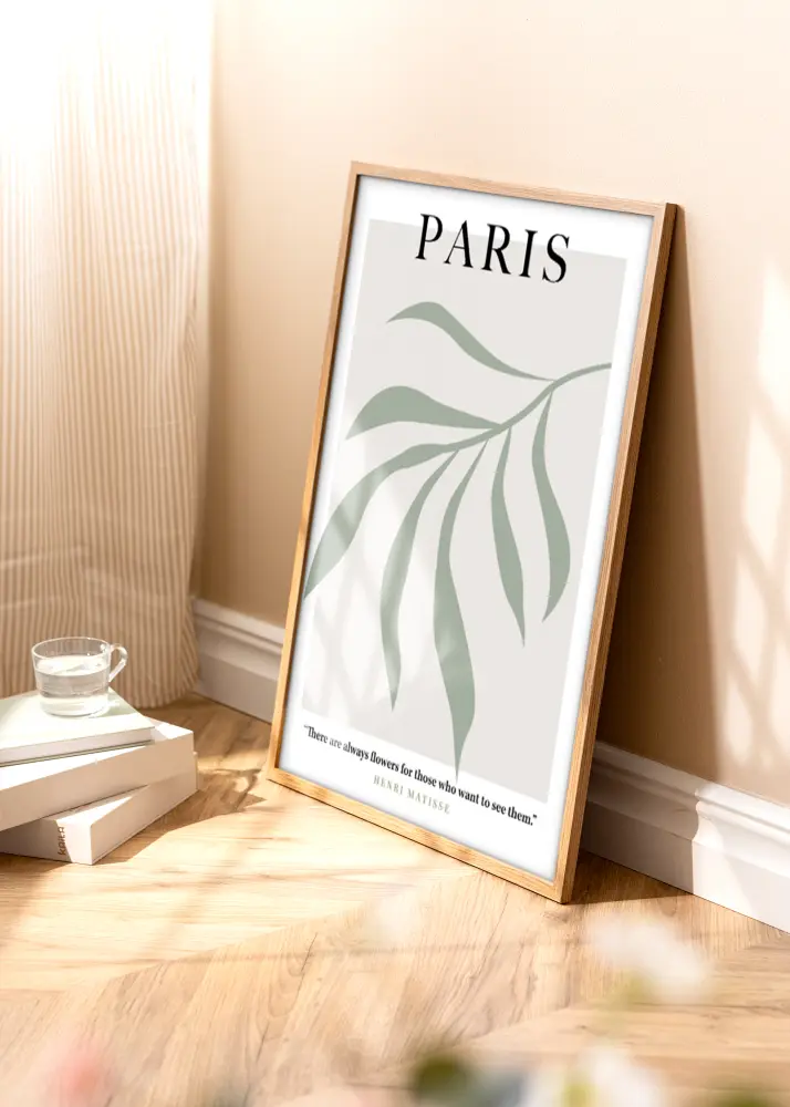 BGA Kader Modern Acrylglas Teak 50x70cm