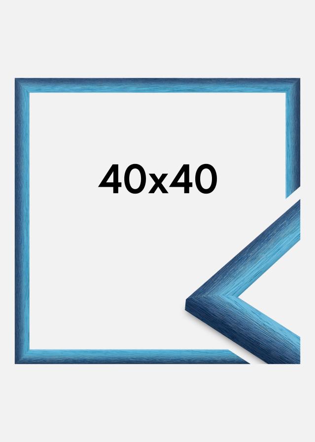 Jämtlands Ramfabrik Kader Cornwall Acrylglas Donkerblauw 40x40 cm