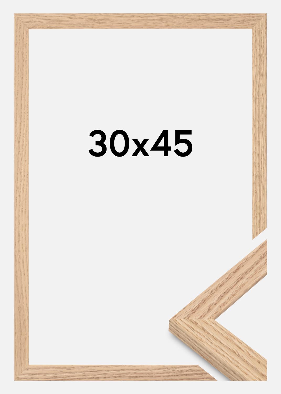 Product Image for Kader Tidlös Acrylglas Massief Eik 30x45 cm