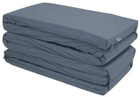 Norvi Group Bed bumper Cozy - Diepblauw 360x30 cm