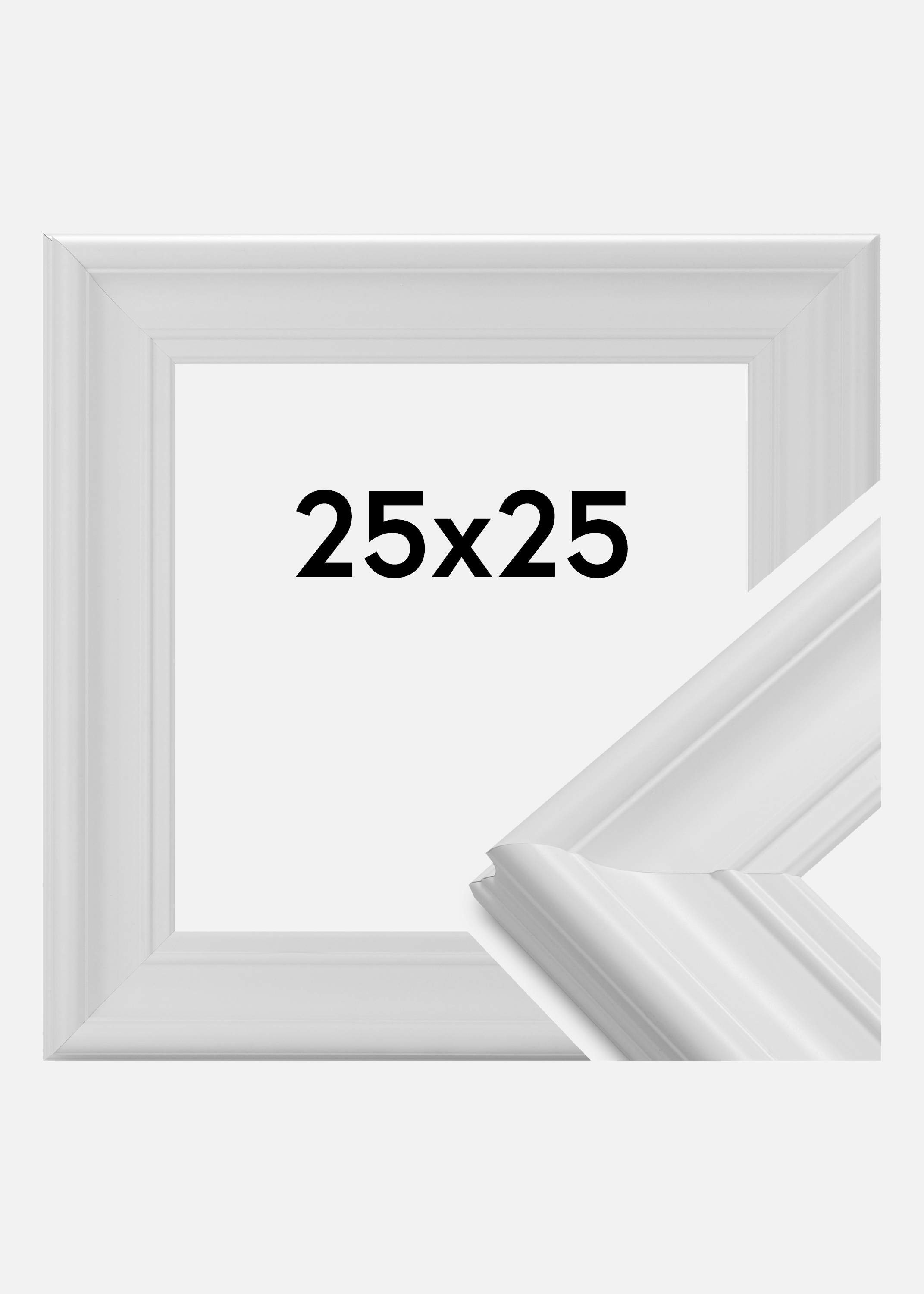 Kader Mora Premium Wit 25x25 cm