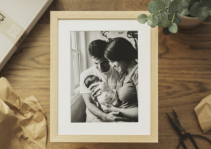 Kader met passe-partout